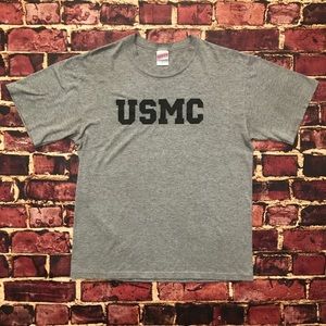 Vintage Usmc Marines Tee Military Shirt 